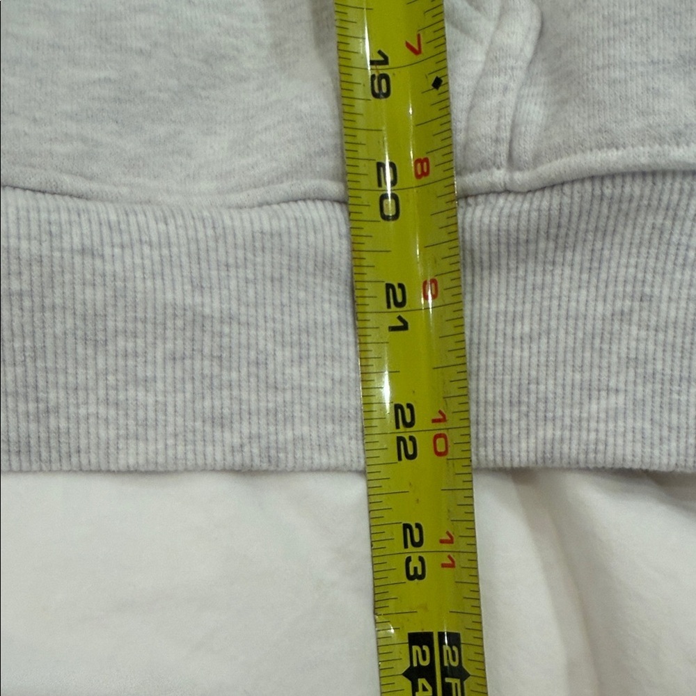 Aritzia Cream Zip-Up Hoodie - Picture 8 of 8